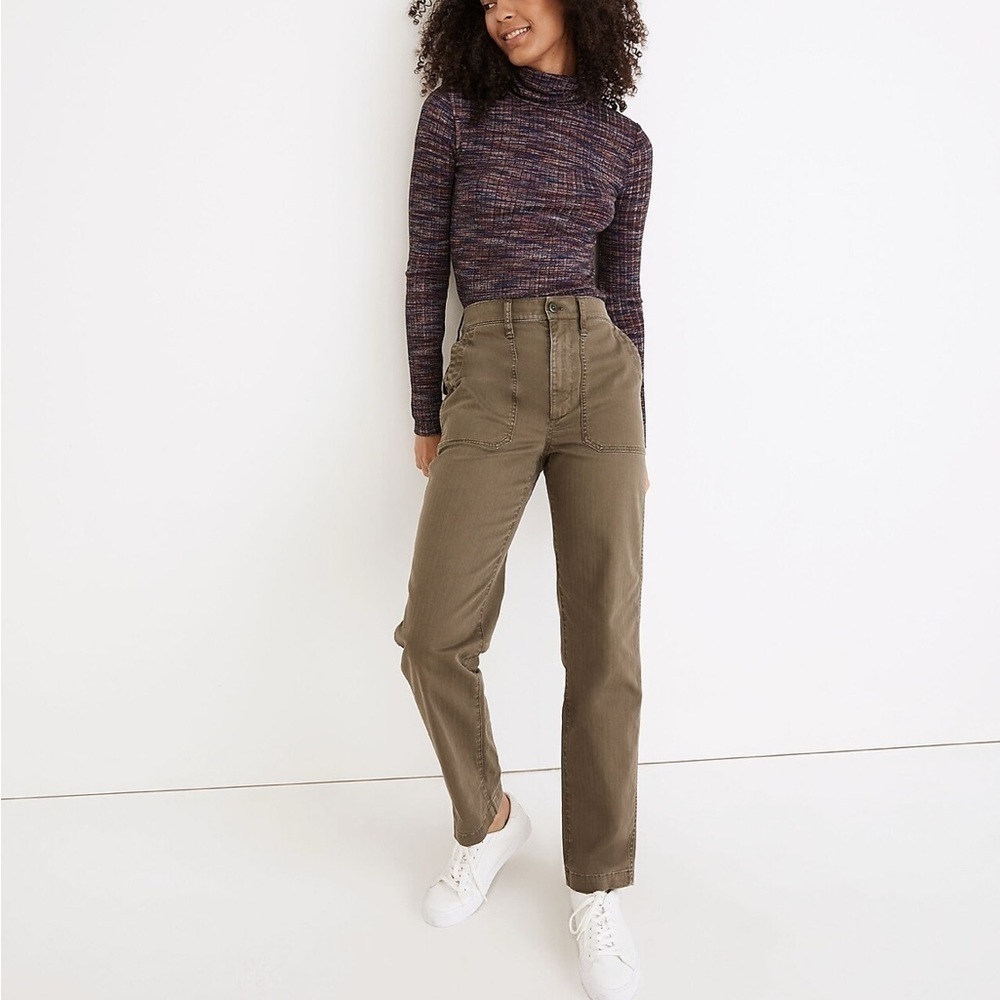 Madewell The Perfect Vintage Straight Workwear Pant